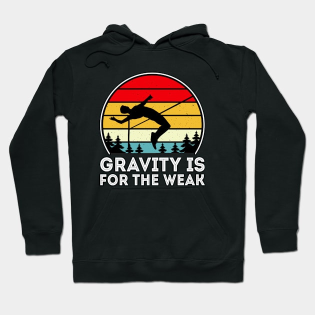 gravity is for the weak Hoodie by kakimonkey